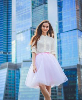 21 Colors Fashion Summer 7 Layer Tulle Skirts