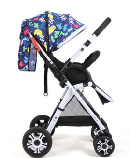 New baby stroller high view light folding baby
